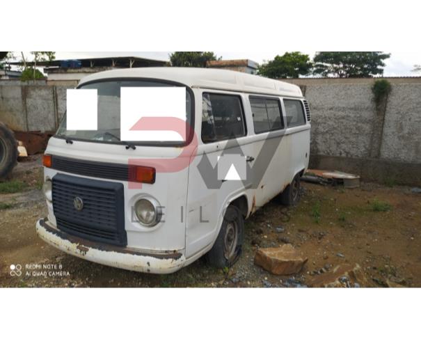 Foto de MISTO / CAMIONETA VW/KOMBI, 2007/2008, BRANCA, ALC/GASOL, PLACA LPA-3C97, CHASSI: 9BWGF07XX8P001777, RENAVAM: 00925189464, NO ESTADO EM QUE SE ENCONTRA.