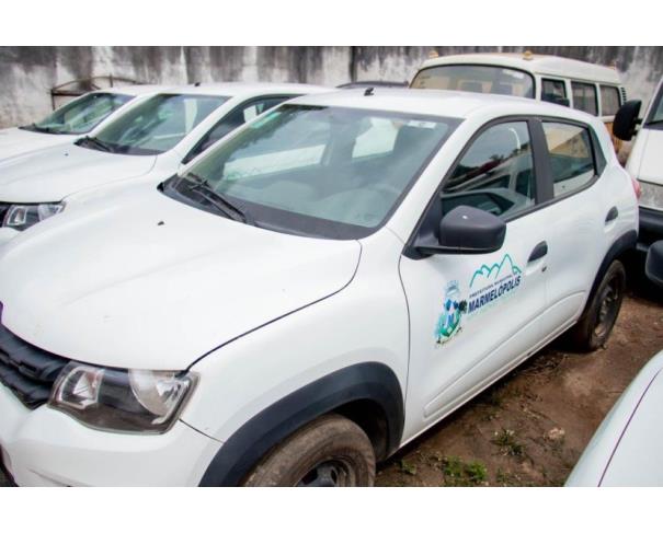 Foto de PAS/AUTOMOVEL RENAULT/KWID LIFE 10MT, ALCOOL/GASOLINA, 2018/2019, BRANCA, PLACA: QOO-5492, RENAVAM: 01155658296, CHASSI: 93YRBB007KJ399452, NO ESTADO EM QUE SE ENCONTRA.