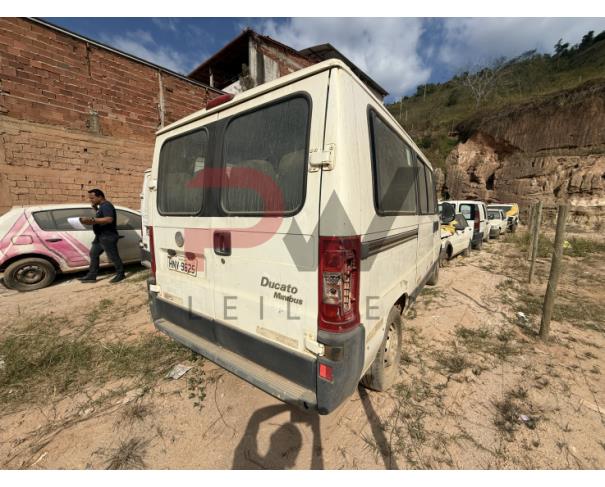 Foto de MICROONIBUS FIAT/DUCATO MINIBUS, DIESEL, 2012/2013, BRANCA, CHASSI: 93W244M24D2108163, RENAVAM: 002645946, NO ESTADO EM QUE SE ENCONTRA.