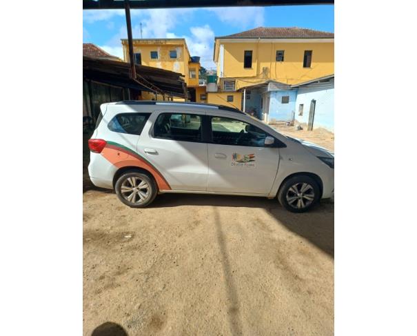 Foto de AUTOMOVEL CHEV/SPIN 1.8L MT PREMIER, 2021/2021, ALC/GASOL, BRANCA, CHASSI: 9BGJP7520MB195170, RENAVAM: 01258064445, NO ESTADO EM QUE SE ENCONTRA.