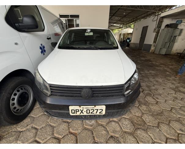 Foto de AUTOMOVEL VW/GOL 1.0L MC4, ALCOOL/GASOLINA, BRANCA, 2018/2019, CHASSI: 9BWAG45U1KT096361, RENAVAM:01177283120 , NO ESTADO EM QUE SE ENCONTRA.