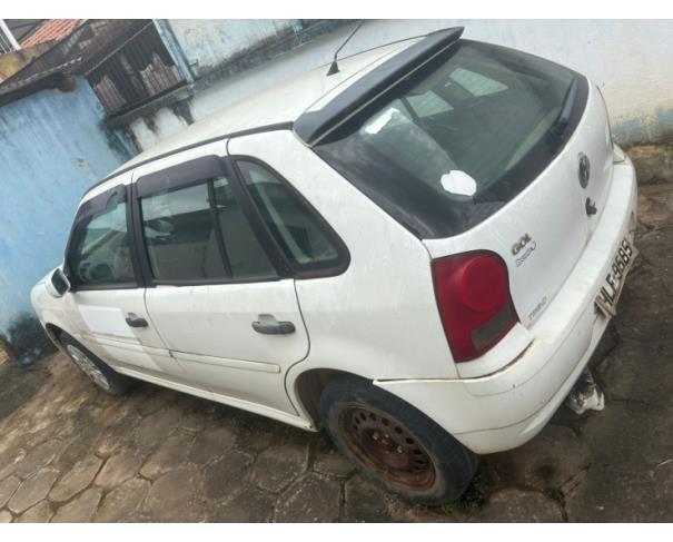 Foto de AUTOMOVEL, VW/GOL 1.0 GIV, BRANCA, 2012/2013, ALCOOL/GASOLINA, CHASSI: 9BWAA05W4DP046514, RENAVAM: 00477966195.