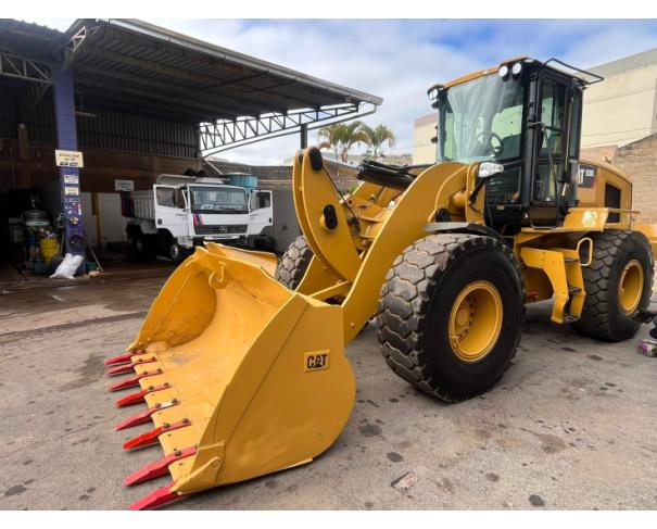 Foto de PÁ-CARREGADEIRA CATERPILLAR 938K, COR AMARELA, ANO 2016, Nº DE SÉRIE W8K00280, NO ESTADO EM QUE SE ENCONTRA.