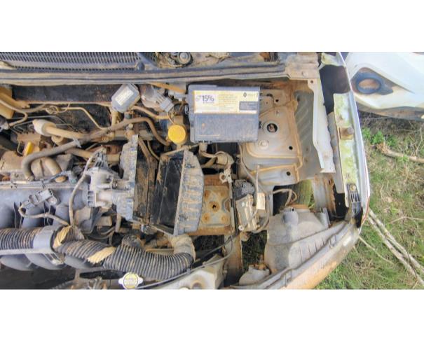 Foto de AUTOMOVEL RENAULT/KWID ZEN 10MT, ALCOOL/GASOLINA, BRANCA, 2018/2019, CHASSI: 93YRBB009KJ709553, RENAVAM: 01172133082, NO ESTADO EM QUE SE ENCONTRA.