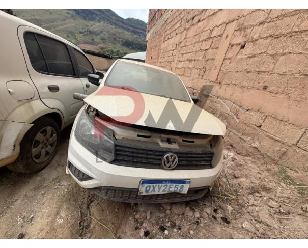 Foto de AUTOMOVEL VW/GOL 1.0L MC4, ALCOOL/GASOLINA, 2019/2020, CHASSI: 9BWAG45U4LT102588, RENAVAM: 01227098569, NO ESTADO EM QUE SE ENCONTRA.