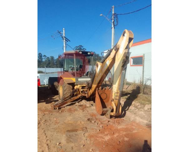 Foto de RETROESCAVADEIRA NEW HOLLAND LB110, NO ESTADO EM QUE SE ENCONTRA.