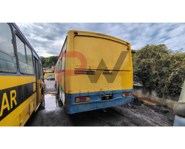 Foto de ONIBUS M.BENZ/OF 1318, 1996/1996, AMARELA, DIESEL, CHASSI: ...93425, NO ESTADO EM QUE SE ENCONTRA.