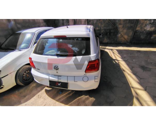 Foto de VW/GOL 1.6L MB5, ALCOOL/GASOLINA, BRANCA, 2020/2020, CHASSI: 9BWAB45U7LT106875, RENAVAM:122807819 , NO ESTADO EM QUE SE ENCONTRA.