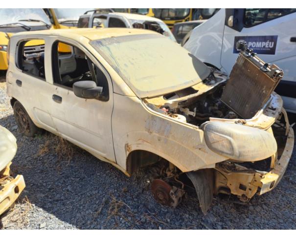 Foto de AUTOMOVEL FIAT/UNO ATTRACTIVE 1.0, ALCOOL/GASOLINA, BRANCA, 2019/2020, CHASSI: 9BD195A4ZL0869105, RENAVAM: 01197144274, NO ESTADO EM QUE SE ENCONTRA.