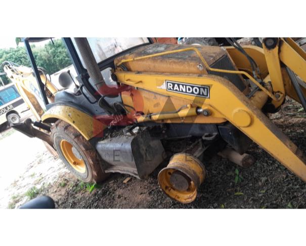 Foto de RETROESCAVADEIRA RANDON, MODELO RK406/RK406B/RD406, ANO 2013, Nº DE SÉRIE: CA09132017, NO ESTADO EM QUE SE ENCONTRA.