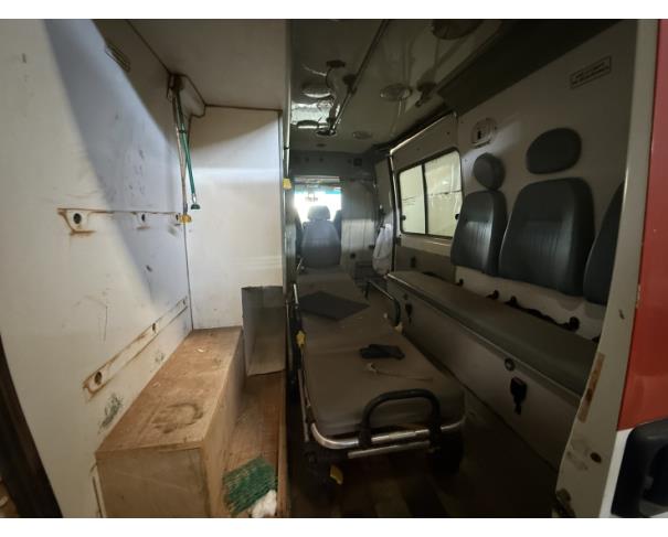 Foto de CAMINHONETE FIAT/DUCATO MARIMAR AMB, DIESEL, BRANCA, 2016/2016, CHASSI: 93W245G3RG2158975, RENAVAM: 01144385960, NO ESTADO EM QUE SE ENCONTRA.