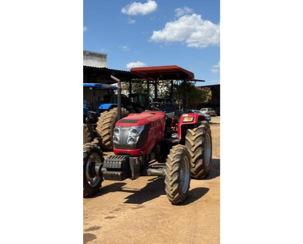 Foto de TRATOR YANMAR SOLIS LX 4WD, COR VERMELHA, ANO 2022, NO ESTADO EM QUE SE ENCONTRA.