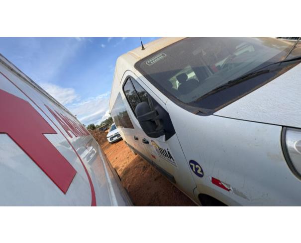 Foto de MICROONIB RENAULT/M REVESCAP L3H2, DIESEL, BRANCA, 2019/2020, CHASSI: 93YMEN4XELJ238662, RENAVAM: 01227031553, NO ESTADO EM QUE SE ENCONTRA.