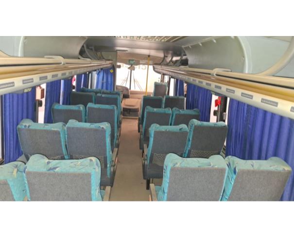 Foto de ONIBUS, M.BENZ/MASCA GRANMICRO O, BRANCA, 2013/2013, DIESEL, CHASSI: 9BM979277DB907612, RENAVAM: 00558546986, NO ESTADO EM QUE SE ENCONTRA.