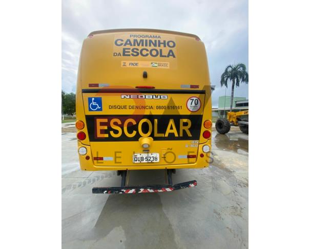 Foto de ONIBUS VW/NEOBUS MINI ESC, RENAVAM Nº 01194816263, CHASSI Nº 9532M52P5LR012077, ANO FABRICAÇÃO 2019, ANO MODELO 2020, COR AMARELA, DIESEL, 160 CV, VEÍCULO DE 30 PASSAGEIROS, NO ESTADO EM QUE SE ENCONTRA.