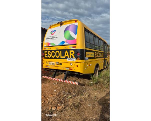 Foto de ONIBUS MPOLO/VOLARE V8L 4X4 EO, DIESEL, AMARELA, 2014/2015, CHASSI: 93PB58M1MFC053211, RENAVAM: 01021235471, NO ESTADO EM QUE SE ENCONTRA.