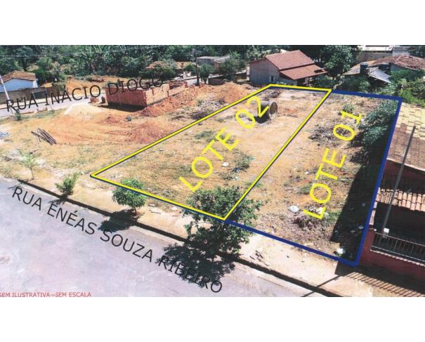 Foto de IMÓVEL URBANO: Área Institucional. Um lote de terreno nº03, Quadra 3-b, com área de 454,20m² (quatrocentos e cinquenta e quatro metros e vinte decímetros quadrados), em Pompéu/MG, no B: Vitória, na Rua Enéas de Souza Ribeiro, NO ESTADO EM QUE SE ENCONTRA