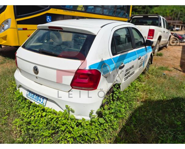 Foto de AUTOMOVEL, VW/GOL 1.6L MB5, BRANCO, 2020/2021, ALCOOL/GASOLINA, RENAVAM: 01245394816, CHASSI: 9BWAB45U0MT077737, NO ESTADO EM QUE SE ENCONTRA.