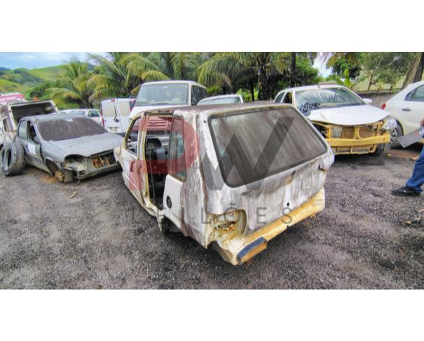 Foto de AUTOMOVEL FIAT/UNO MILLE ECONOMY, 2010/2011, BRANCA, ALCOOL/GASOLINA, CHASSI: ...90158, NO ESTADO EM QUE SE ENCONTRA.