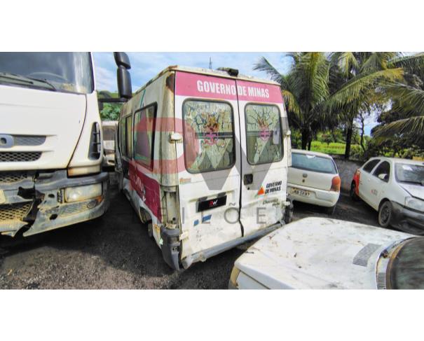 Foto de CAMINHONE FIAT/DUCATO M RONTAN AMB, 2005/2005, BRANCA, DIESEL, CHASSI: ...22169, NO ESTADO EM QUE SE ENCONTRA.