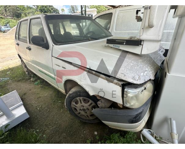 Foto de AUTOMOVEL FIAT/UNO MILLE ECONOMY, ALCOOL/GASOLINA, BRANCA, 2010/2011, CHASSI: ...84559, NO ESTADO EM QUE SE ENCONTRA. 
