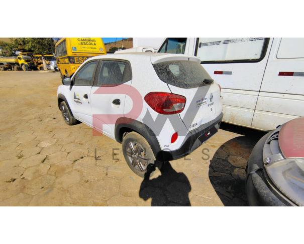 Foto de AUTOMOVEL RENAULT/KWID ZEN 2, 2022/2023, ALC/GASOL, BRANCA, CHASSI: 93YRBB000PJ212379, RENAVAM: 01294259331, NO ESTADO EM QUE SE ENCONTRA.