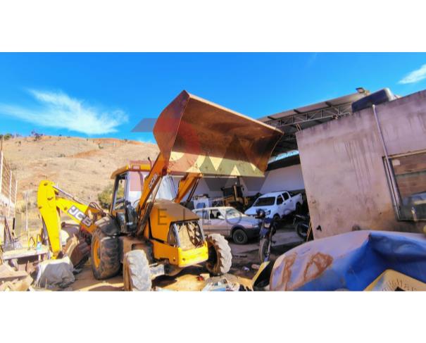 Foto de RETRO ESCAVADEIRA JCB, AMARELA, SERIE: S1N028410, CHASSI: 9B9214T74DBDT4189, NO ESTADO EM QUE SE ENCONTRA.