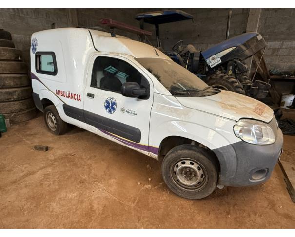 Foto de CAMINHONETE FIAT/FIORINO ATENA AMB, ALCOOL/GASOLINA, BRANCA, 2018/2018, CHASSI: 9BD2651JHJ9109491, RENAVAM: 01157478163, NO ESTADO EM QUE SE ENCONTRA. 