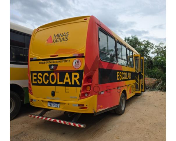 Foto de ONIBUS, IVECO/ WAYCLASS 70C17HDE, AMARELA, 2016/2016, DIESEL, CHASSI: 93ZL68C01G8469258, RENAVAM: 01096237536, NO ESTADO EM QUE SE ENCONTRA.
