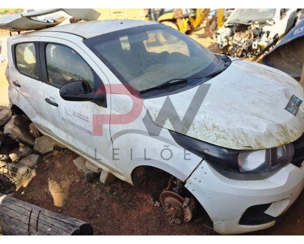 Foto de AUTOMOVEL, FIAT/MOBI LIKE, BRANCA, 2019/2020, ALCOOL/GASOLINA, CHASSI: 9BD341A5XLY630148, RENAVAM: 01197422150, NO ESTADO EM QUE SE ENCONTRA.
