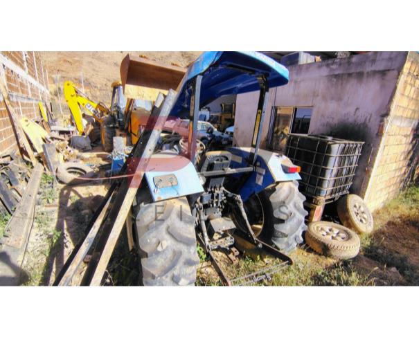 Foto de TRATOR NEW HOLLAND TT4030, AZUL, SERIE: 87557214, CHASSI: HCCZ4030JGCG47971, NO ESTADO EM QUE SE ENCONTRA.