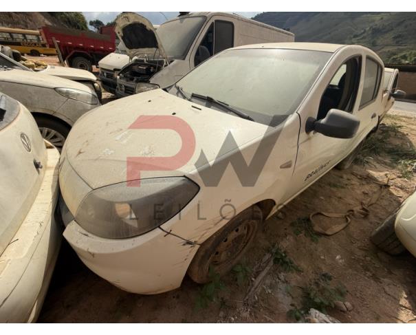 Foto de AUTOMOVEL RENAULT/SANDERO AUT1016V, ALCOOL/GASOLINA, BRANCA, 2014/2014, CHASSI: 93YBSR6RHEJ290855, RENAVAM: 00997155795, NO ESTADO EM QU SE ENCONTRA. 