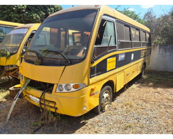 Foto de ONIBUS MARCOPOLO/VOLARE V8L ESC, DIESEL, AMARELA, 2009/2009, CHASSI: 93PB42G3P9C030042, RENAVAM: 00150807694, NO ESTADO EM QUE SE ENCONTRA. 