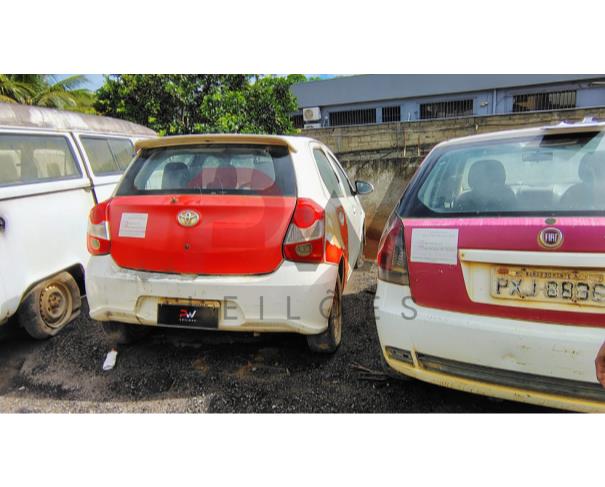 Foto de AUTOMOVEL TOYOTA/ETIOS HB X 13L MT, 2018/2018,BRANCA, ALCOOL/GASOLINA, CHASSI: ...10911, NO ESTADO EM QUE SE ENCONTRA.