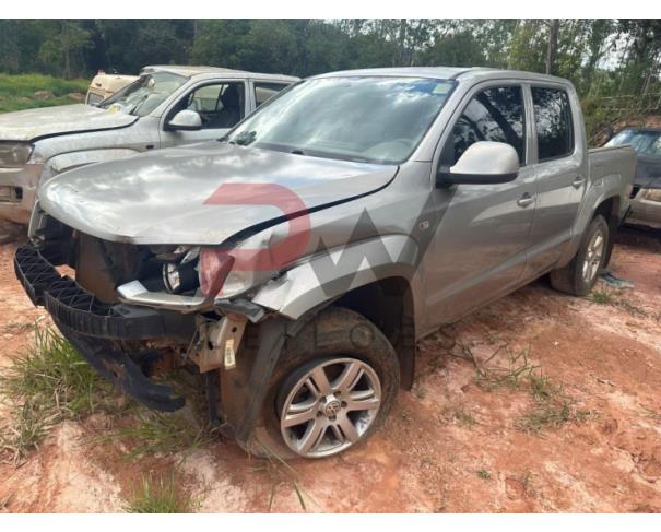 Foto de ESP/CAMINHONETE/AB. C. DUP I/VW AMAROK CD 4X4 TREND, 2012/2013, DIESEL, PRATA, PLACA OPD - 0815, RENAVAM: 00500410992, CHASSI: WV1DB42H5DA010812, NO ESTADO EM QUE SE ENCONTRA.