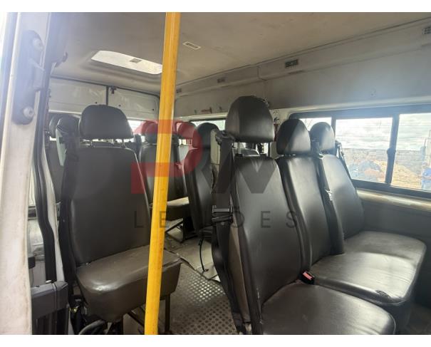 Foto de PASSAGEIRO / MICROONIBUS I/FORD TRANSIT 350L BUS, 2013/2014, DIESEL, BRANCA, CHASSI: WF0DXPTDFETC62391, RENAVAM: 00993565697, NO ESTADO EM QUE SE ENCONTRA. EM FUNCIONAMENTO, MOTOR COM PERDA DE POTÊNCIA.