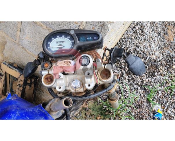 Foto de MOTOCICLE YAMAHA/XTZ 125E, 2011/2012, GASOLINA, AZUL, CHASSI: ...25536, NO ESTADO EM QUE SE ENCONTRA.