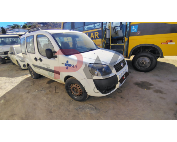 Foto de FIAT/DOBLO ESSENCE 7L E, ALC/GASOLINA, BRANCA, 2020/2021, CHASSI: 9BD1196GDM1158603, RENAVAM: 01251124256, NO ESTADO EM QUE SE ENCONTRA.