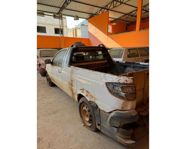Foto de CAMINHONETE, FIAT/STRADA HD WK CC E, BRANCA, 2017/2017, ALCOOL/GASOLINA, CHASSI: 9BD5781FFHY174469, RENAVAM: 01120146353.