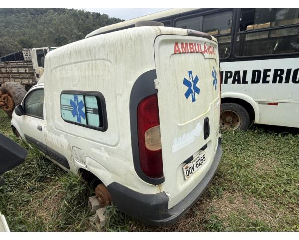 Foto de CAMINHONETE FIAT/FIORINO ATENA AMB, ALCOOL/GASOLINA, BRANCA, 2018/2019, CHASSI: 9BD2651JHK9113753, RENAVAM: 01160135921, NO ESTADO EM QUE SE ENCONTRA.