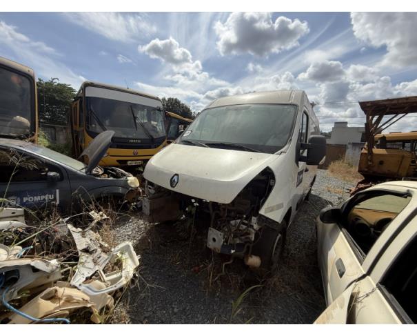 Foto de MICROONIB RENAULT/M REVESCAP L3H2, DIESEL, BRANCA, 2018/2019, CHASSI: 93YMAFEXCKJ563680, RENAVAM: 01171503226, NO ESTADO EM QUE SE ENCONTRA.