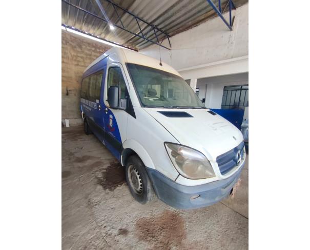 Foto de MICROONIBUS, I/M.BENZ 415CDISPRINTERM, 2014/2014, BRANCA, DIESEL, CHASSI: 8AC906633EE097310, RENAVAM: 01026270453, NO ESTADO EM QUE SE ENCONTRA.