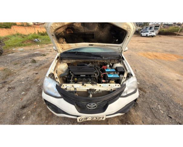 Foto de AUTOMOVEL, TOYOTA/ETIOS HB X 13L MT, BRANCA, 2018/2018, ALCOOL/GASOLINA, CHASSI: 9BRK19BT4J2111277, RENAVAM: 01150518496, NO ESTADO EM QUE SE ENCONTRA.
