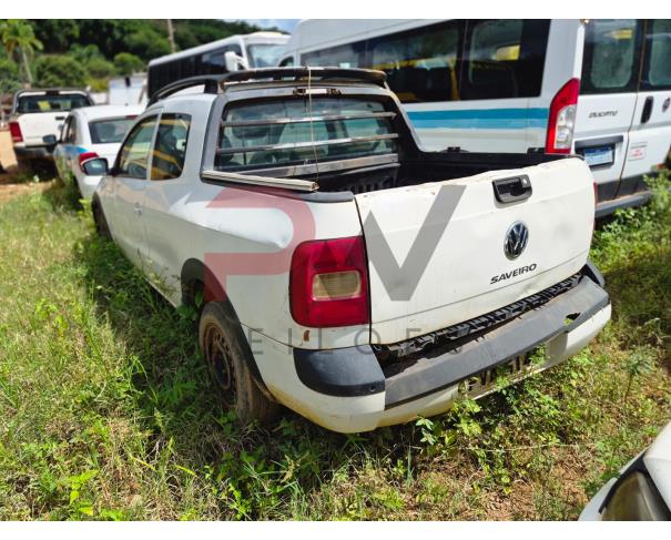 Foto de CAMINHONETE, VW/SAVEIRO CD TL MB, BRANCA, 2014/2015, ALCOOL/GASOLINA, RENAVAM: 01021954982, CHASSI: 9BWJB45U1FP091951, NO ESTADO EM QUE SE ENCONTRA.