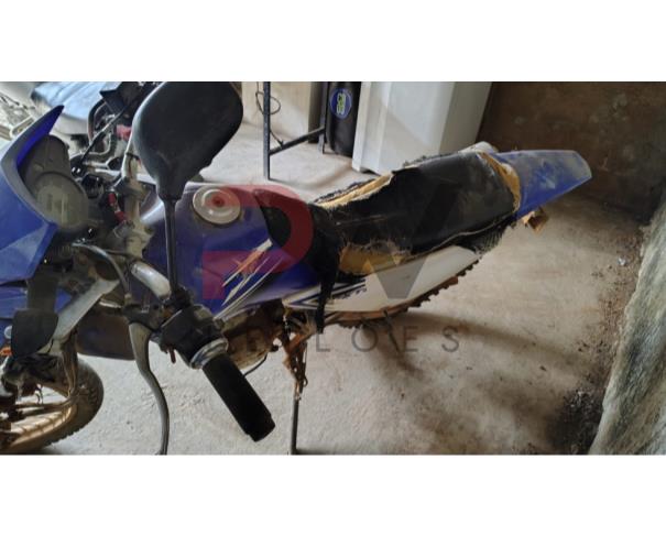 Foto de MOTOCICLE YAMAHA/XTZ 125E, 2011/2012, GASOLINA, AZUL, CHASSI: ...25502,  NO ESTADO EM QUE SE ENCONTRA.