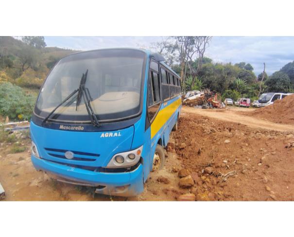 Foto de ONIBUS AGRALE/MASCA GRANMINI O, DIESEL, AZUL, 2007/2007, CHASSI: 9BYC22Y1S7C004120, RENAVAM: 00943026369, 32 LUGARES, NO ESTADO EM QUE SE ENCONTRA. 