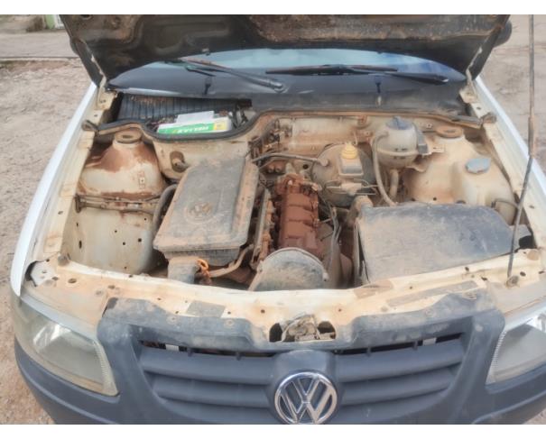 Foto de AUTOMOVEL, VW/GOL 1.0, BRANCA, 2005/2006, ALCOOL/GASOLINA, CHASSI: 9BWCA05W86T076747, RENAVAM: 00873714709, NO ESTADO EM QUE SE ENCONTRA.