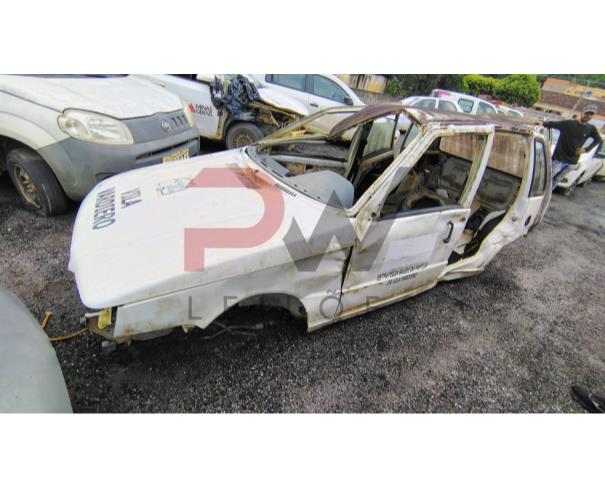 Foto de AUTOMOVEL FIAT/UNO MILLE ECONOMY, 2010/2011, BRANCA, ALCOOL/GASOLINA, CHASSI: ...90158, NO ESTADO EM QUE SE ENCONTRA.