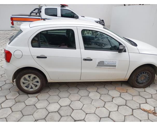 Foto de AUTOMOVEL VW/NOVO GOL TL MCV, ALCOOL/GASOLINA, BRANCA, 2018/2018, CHASSI: 29789,  NO ESTADO EM QUE SE ENCONTRA.