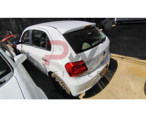 Foto de VW/GOL 1.6L MB5, ALCOOL/GASOLINA, BRANCA, 2020/2020, CHASSI: 9BWAB45U7LT106875, RENAVAM:122807819 , NO ESTADO EM QUE SE ENCONTRA.